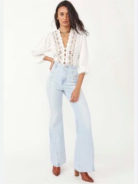 Free People flare jeans